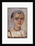 Mummy Portrait of a Youth by Anonymous