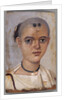 Mummy Portrait of a Youth by Anonymous