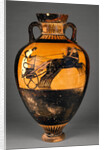 Attic Panathenaic Amphora by Kleophrades Painter