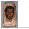 Mummy Portrait of a Bearded Man by Anonymous