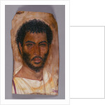 Mummy Portrait of a Bearded Man by Anonymous