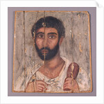 Portrait of a Bearded Man from a Shrine by Anonymous