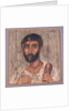 Portrait of a Bearded Man from a Shrine by Anonymous