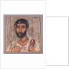 Portrait of a Bearded Man from a Shrine by Anonymous