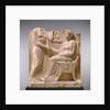 Grave Naiskos of a Seated Woman with Two Standing Women by Anonymous