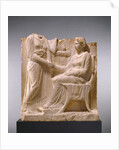 Grave Naiskos of a Seated Woman with Two Standing Women by Anonymous