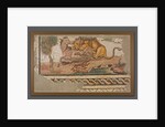 Mosaic of a Lion Attacking an Onager by Anonymous