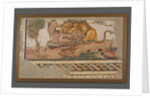 Mosaic of a Lion Attacking an Onager by Anonymous