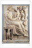 Grave Naiskos of a Seated Man by Anonymous
