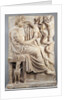 Grave Naiskos of a Seated Man by Anonymous