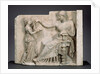 Grave Naiskos of an Enthroned Woman with an Attendant by Anonymous