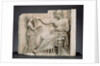 Grave Naiskos of an Enthroned Woman with an Attendant by Anonymous