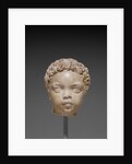 Portrait Head of an African Child by Anonymous