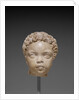 Portrait Head of an African Child by Anonymous