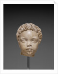 Portrait Head of an African Child by Anonymous