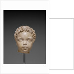 Portrait Head of an African Child by Anonymous