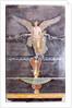 Wall Fragment with Winged Female (Nike) on Black Ground by Anonymous