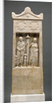 Grave Stele of Herophanta and Posideos by Anonymous
