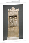 Grave Stele of Herophanta and Posideos by Anonymous