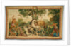 Tapestry: Le Cheval rayé from Les Anciennes Indes Series by Woven at Gobelins Manufactory