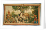 Tapestry: Le Cheval rayé from Les Anciennes Indes Series by Woven at Gobelins Manufactory