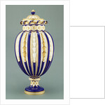 Vase (vase à chaîne or vase à côte de melon) by Sèvres Manufactory