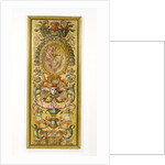 One painted panel by Anonymous