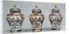 Garniture of Three Vases by Anonymous