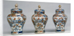 Garniture of Three Vases by Anonymous