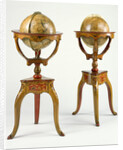 Pair of Globes by Jean-Antoine Nollet