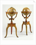 Pair of Globes by Jean-Antoine Nollet