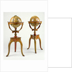 Pair of Globes by Jean-Antoine Nollet