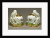 Pair of Magot Figures by Mounts: Anonymous