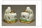 Pair of Magot Figures by Mounts: Anonymous