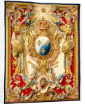 Tapestry: Portière aux Armes de France by Anonymous