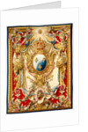 Tapestry: Portière aux Armes de France by Anonymous