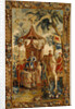 Tapestry: L'Empereur en voyage, from L'Histoire de l'empereur de la Chine Series by Anonymous