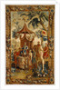 Tapestry: L'Empereur en voyage, from L'Histoire de l'empereur de la Chine Series by Anonymous