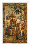 Tapestry: L'Empereur en voyage, from L'Histoire de l'empereur de la Chine Series by Anonymous
