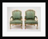 Pair of Armchairs (fauteuils à la reine) by Jean Avisse