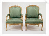 Pair of Armchairs (fauteuils à la reine) by Jean Avisse