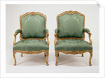Pair of Armchairs (fauteuils à la reine) by Jean Avisse