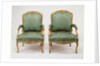 Pair of Armchairs (fauteuils à la reine) by Jean Avisse