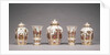 Assembled Set of Five Vases by Johann Gregor Höroldt