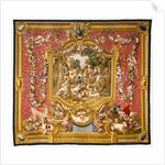 Tapestry: La Poltronnerie de Sancho à la chasse, from L'Histoire de don Quichotte Series by Woven at the Gobelins Manufactory