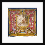 Tapestry: Don Quichotte guéri de sa folie par la sagesse, from L'Histoire de don Quichotte Series by Woven at the Gobelins Manufactory