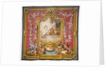 Tapestry: Don Quichotte guéri de sa folie par la sagesse, from L'Histoire de don Quichotte Series by Woven at the Gobelins Manufactory