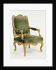 Armchair (Fauteuil à la reine) by Anonymous