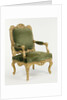 Armchair (Fauteuil à la reine) by Anonymous