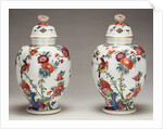 Pair of Lidded Vases by Meissen Porcelain Manufactory